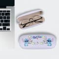 Miniatyrbild 6 av 6: Stitch Hard Glasögonfodral med Skyddsduk Bärbar Anime Stitch Glasögonfodral för glasögon och solglasögon