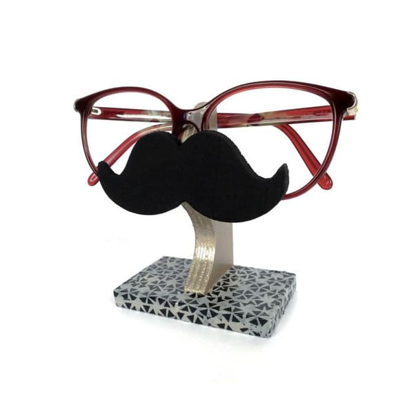 Porte-Lunettes Moustache 10 cm