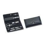 Zwilling - 97101-004-0 - Manikyrset - Nappa-läder - Svart