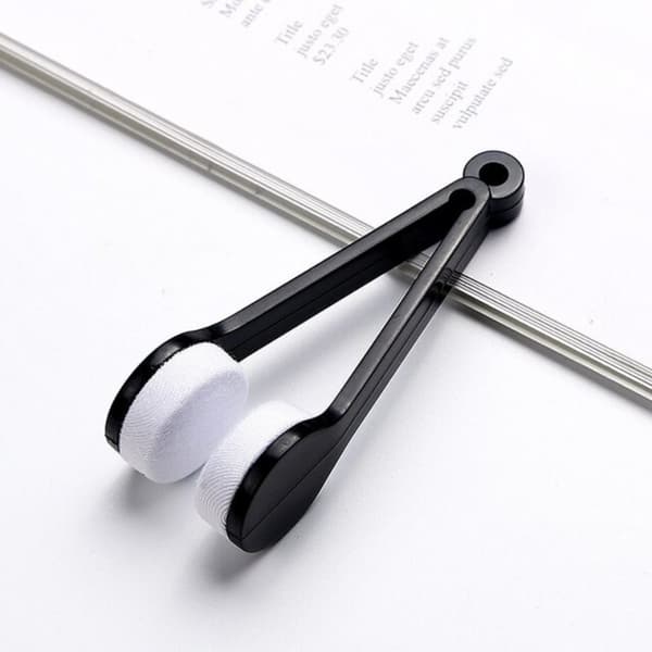 Smart Cleaner til Briller med Microfiber Black