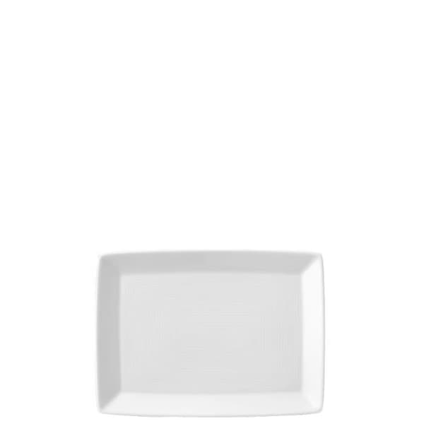 Plat de Service Porcelän Thomas Trend - Rektangulär Presentationsbricka 18 x 13 cm 11400-800001-12918 Vit