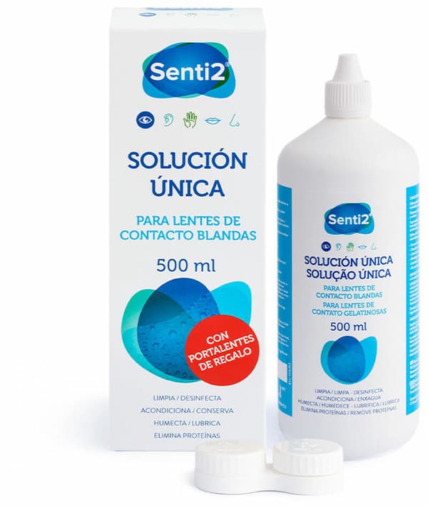 Cleaning liquid Senti2 única 500 ml Hyaluronic Acid Aqueous solution