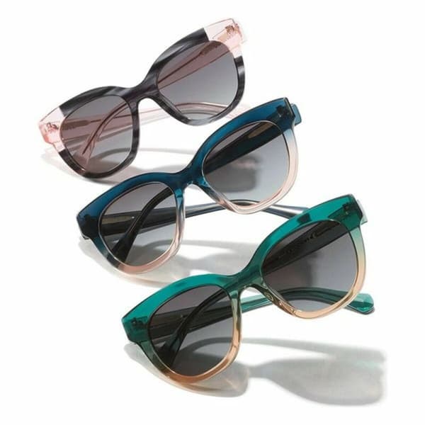 Unisex aurinkolasit Audrey Hawkers Musta Pinkki
