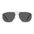 Pikkukuva 2 / 3: Miesten aurinkolasit Hugo Boss HG-1207-S-J5G-IR Kullattu ø 58 mm