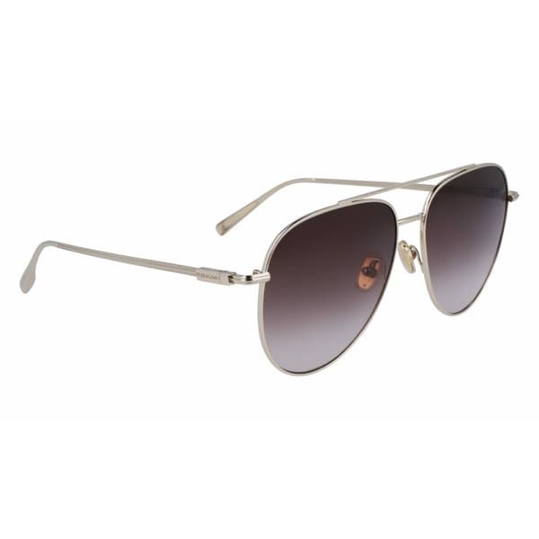 Herrsolglasögon Salvatore Ferragamo SF308S-6115703 Gyllene Ø 61 mm