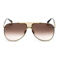 Miniatyrbilde 2 av 2: Solbriller for Menn Belstaff BECKINGTON-SHINY-NEGRO Gyllen ø 63 mm