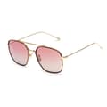 Miniatyrbilde 1 av 2: Solbriller for Menn Belstaff OUTLAW-II-BURGUNDY-W Gyllen ø 58 mm