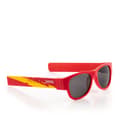 Miniatyrbillede 5 af 8: Roll-up solbriller Sunfold Spain Red