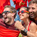 Pikkukuva 2 / 8: Taitettavat aurinkolasit Sunfold Spain Red