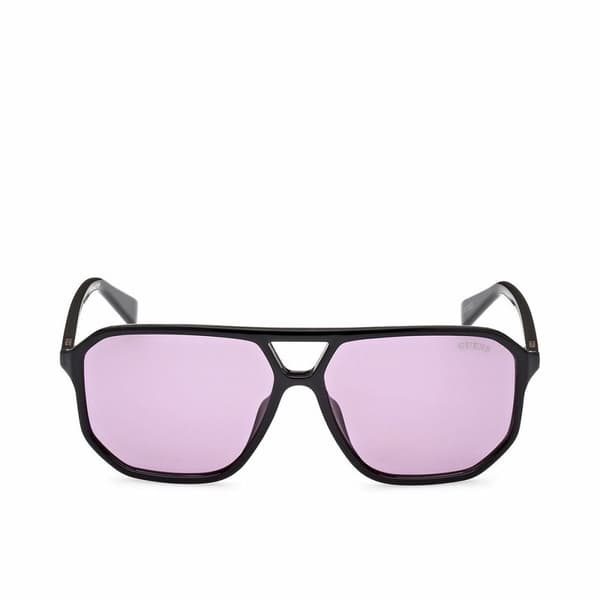 Unisexsolglasögon Guess GU8276 01Y Svart ø 58 mm