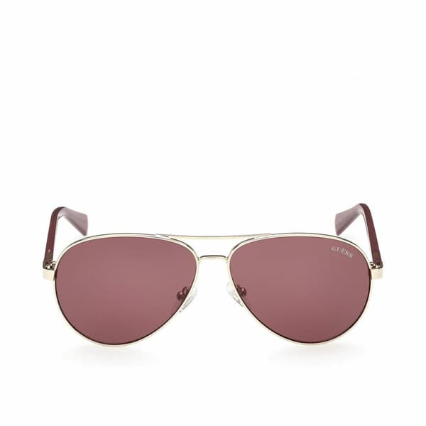 Unisexsolglasögon Guess GU8279 32S Gyllene ø 58 mm