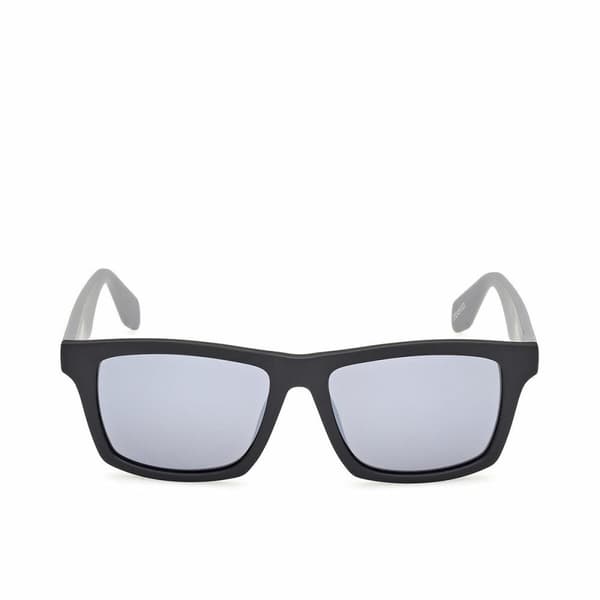 Unisexsolglasögon Adidas OR0115 Svart Silver ø 54 mm