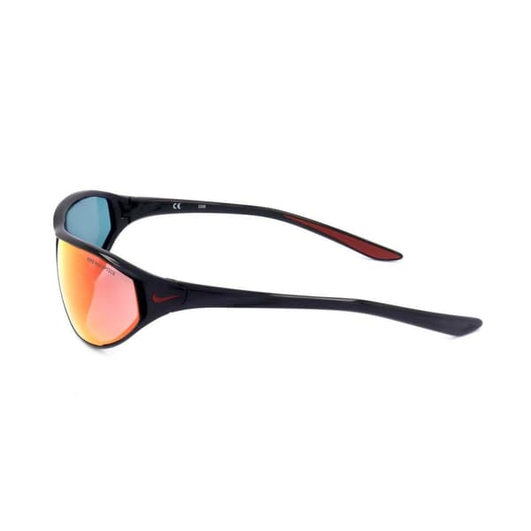 Unisexsolglasögon Nike AERO SWIFT BLACK RED MIRROR