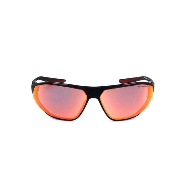 Unisexsolglasögon Nike AERO SWIFT BLACK RED MIRROR
