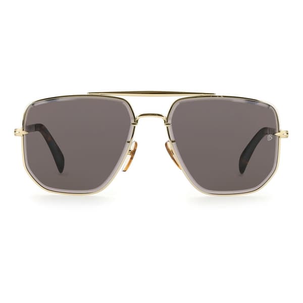 Herrsolglasögon David Beckham DB-7001-S-J5G-IR Gyllene ø 60 mm