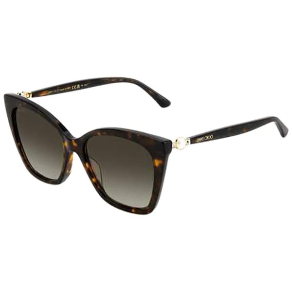 Damsolglasögon Jimmy Choo RUA/G/S Svart ø 56 mm