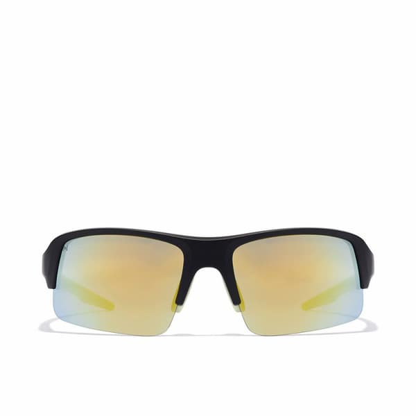 Unisexsolglasögon Hawkers Bat Ø 45 mm Gul Svart