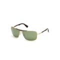 Miniatyrbillede 1 af 3: Solbriller til mænd Web Eyewear WE0280-6232N Gylden Ø 62 mm