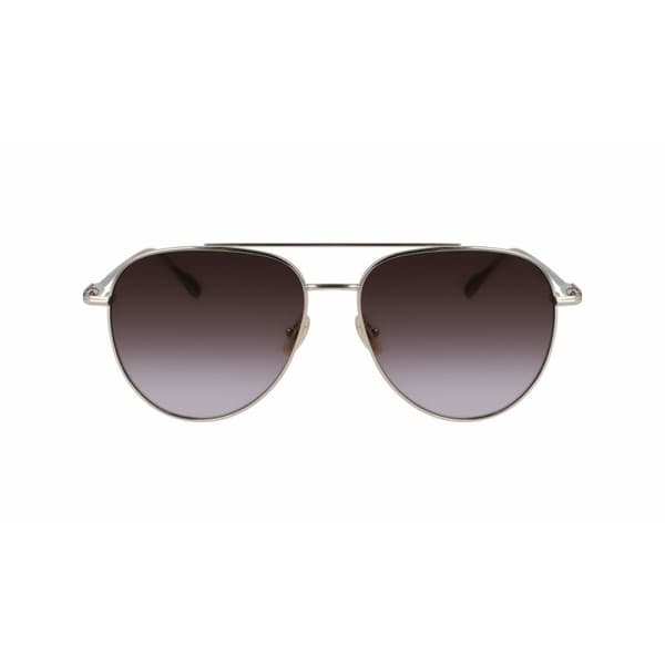 Solbriller til mænd Salvatore Ferragamo SF308S-6115703 Gylden Ø 61 mm
