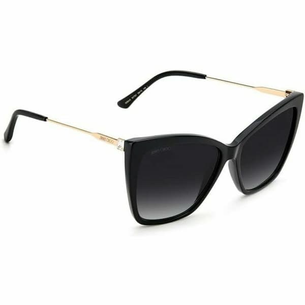 Solbriller til kvinder Jimmy Choo SEBA/S Sort Gylden
