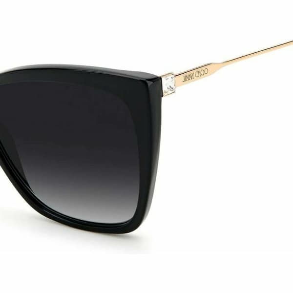 Solbriller til kvinder Jimmy Choo SEBA/S Sort Gylden