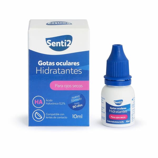 Saltløsning Senti2 Drops Fuktighetsgiver 10 ml