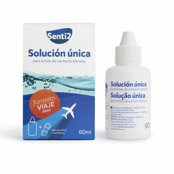 Puhdistusneste Senti2 Única 60 ml Hyaluronihappo Vesiliuos