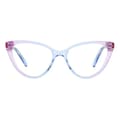 Miniatyrbillede 2 af 3: Brillestel Kate Spade AUBRIE-V06E815 Lilla Ø 48 mm