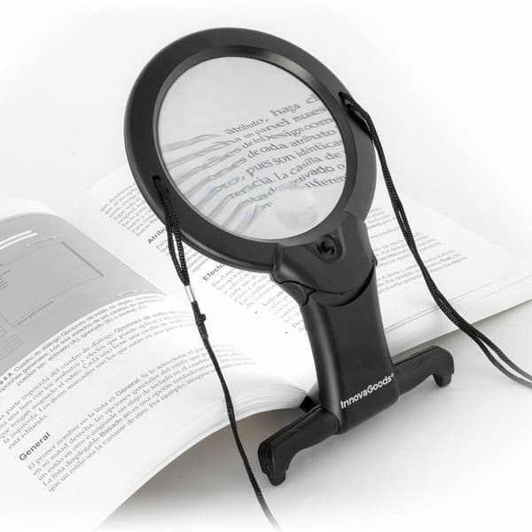 BEGAGNAD Handsfree förstoringsglas med LED-ljus Zooled InnovaGoods V0103323 (Renoverade A)