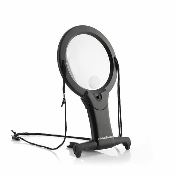 BEGAGNAD Handsfree förstoringsglas med LED-ljus Zooled InnovaGoods V0103323 (Renoverade A)