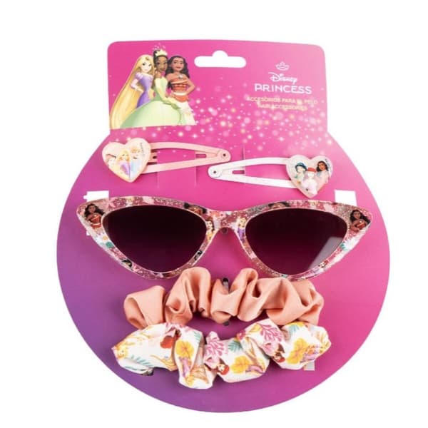 Lasten aurinkolasit Disney Princess Lasten 15 x 17 x 2 cm Kampaustarvikkeet 5 Kappaletta