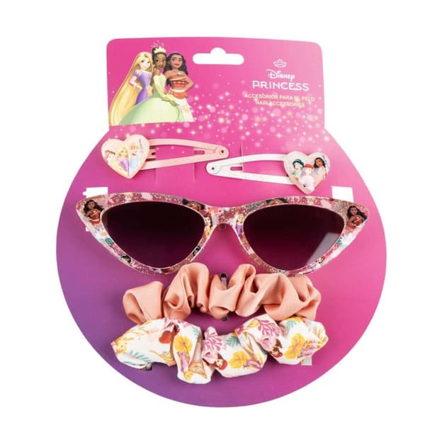 Lasten aurinkolasit Disney Princess Lasten 15 x 17 x 2 cm Kampaustarvikkeet 5 Kappaletta