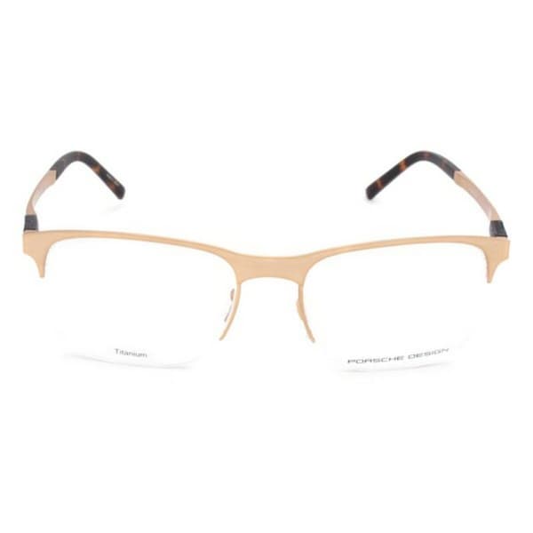 Glasögonbågar Porsche P8322-B Gyllene ø 54 mm