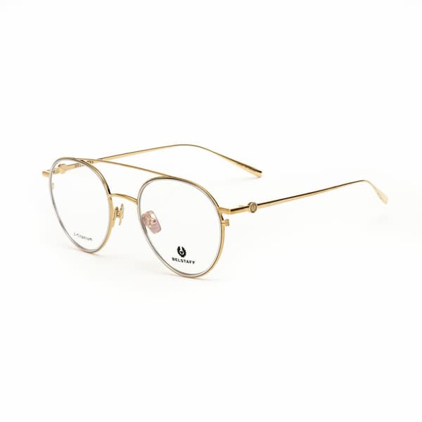 Glasögonbåge + Solglasögon Belstaff JAGGED-CLIP-ON-DORADO-GRIS Ø 53 mm Clip On