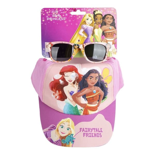 Barnsolglasögon Disney Princess 53 cm Keps