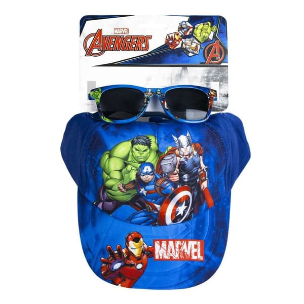 Barnsolglasögon The Avengers 53 cm Keps