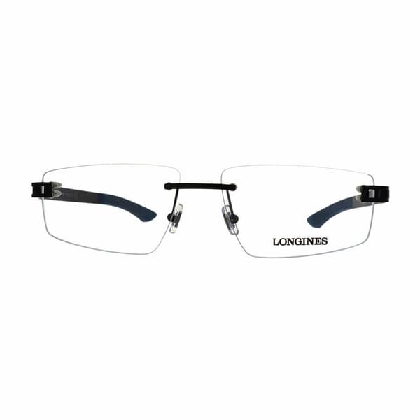 Glasögonbågar Longines LG5007-H-56002 Svart ø 56 mm