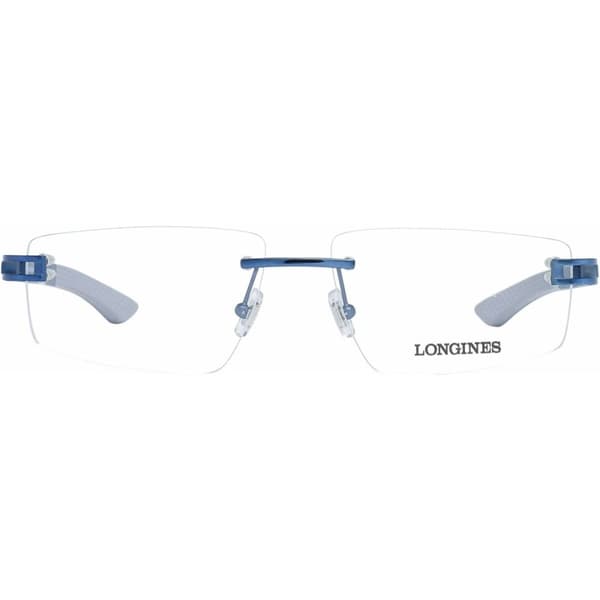 Glasögonbågar Longines LG5007-H-56090 Blå ø 56 mm