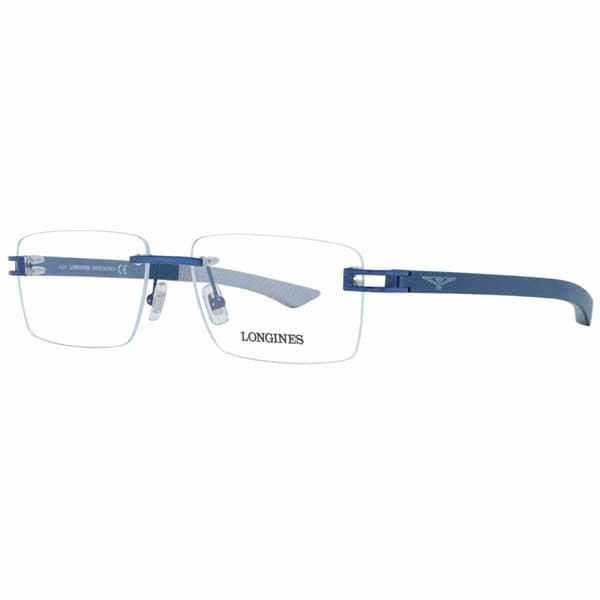 Glasögonbågar Longines LG5006-H-55090 Blå Ø 55 mm