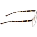 Pikkukuva 7 / 10: Miesten Silmälasikehykset Porsche Design P8346-55E Ruskea Ø 55 mm