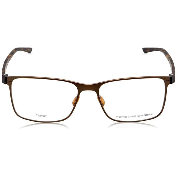 Glasögonbågar Porsche Design P8346-55E Brun Ø 55 mm