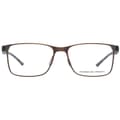 Miniatyrbild 9 av 10: Glasögonbågar Porsche Design P8346-55E Brun Ø 55 mm