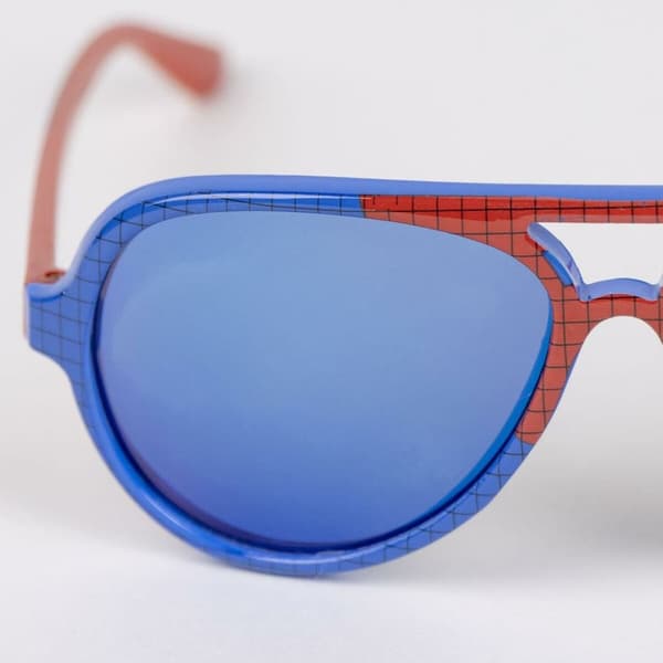 Barnsolglasögon Spider-Man Blå Röd