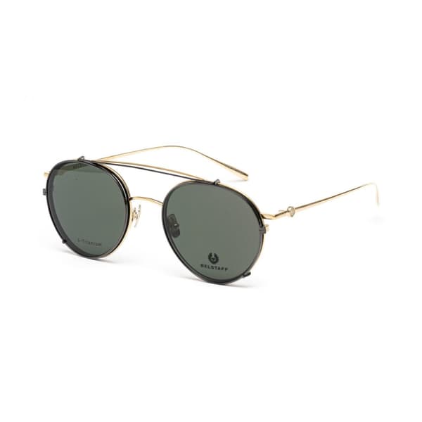 Glasögonbåge + Solglasögon Belstaff JAGGED-CLIP-ON-DORADO Ø 53 mm Clip On