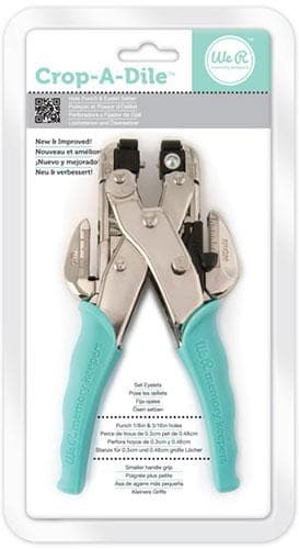 Crop-a-dile Hole Punch - 3,18 mm & 4,76 mm - Öljettverktyg