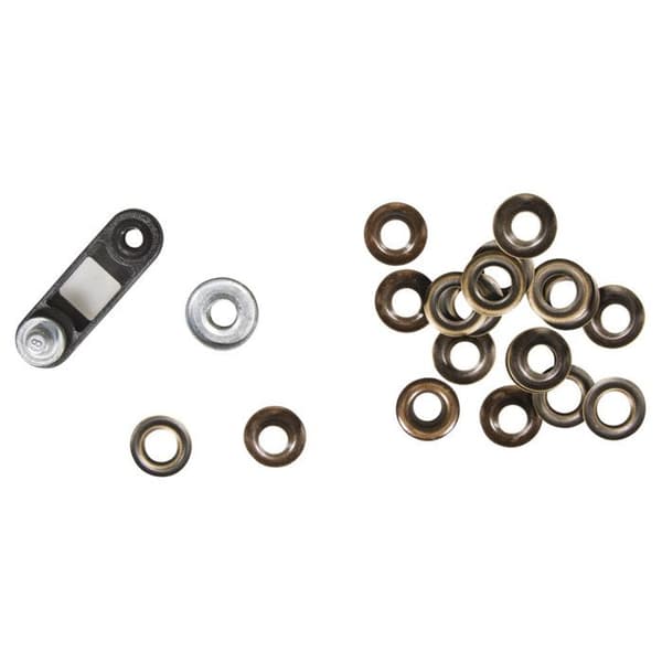 Gamla guldmetallöglor ø18mm x10 - Rayher Doré