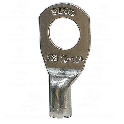 Øjerørsterminal KCS CU 10mm M10 1stk ERKO