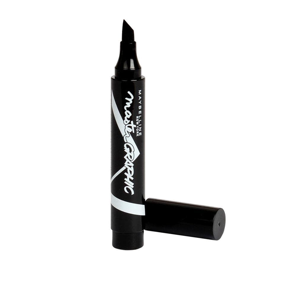 Maybelline Eyestudio Master Graphic Liquid Marker Eyeliner - Svart