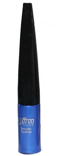 Saffron METALLIC Liquid Eyeliner - Metallic Electric Blue