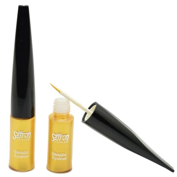 Saffron METALLIC Liquid Eyeliner - Metallic Gold